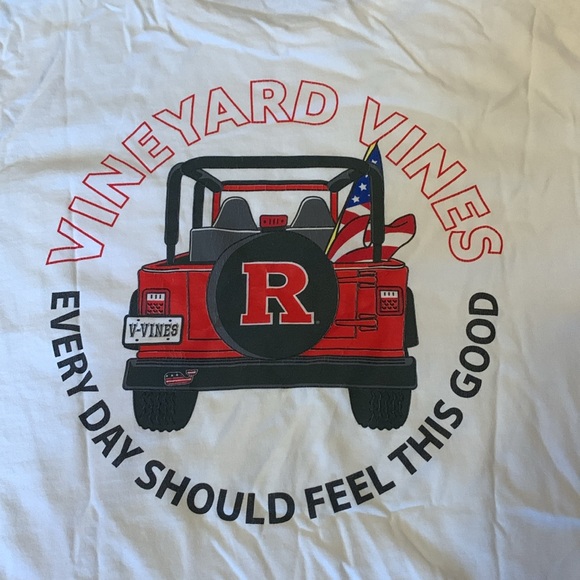 Rutgers University Vineyard Vines T-Shirt - Picture 2 of 7
